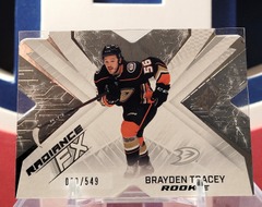 Brayden Tracey 2022-23 - Radiance Fx Rookie /549 Spx Upper Deck